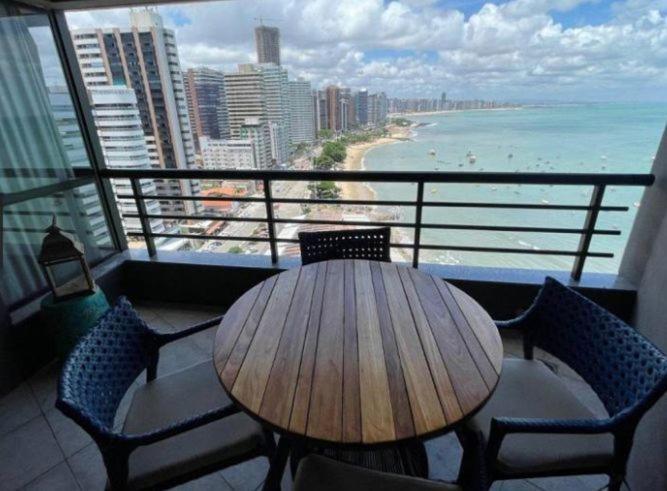 Ferienwohnung Flat Iate Plaza Na Beira Mar Com Vista Mar Fortaleza  Exterior foto