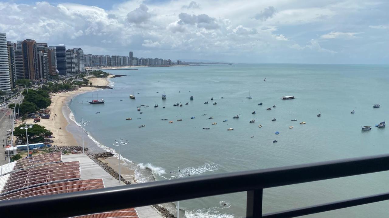 Ferienwohnung Flat Iate Plaza Na Beira Mar Com Vista Mar Fortaleza  Exterior foto