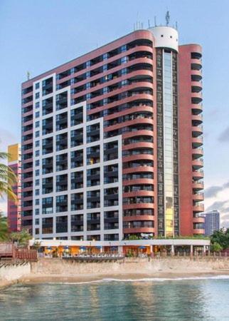 Ferienwohnung Flat Iate Plaza Na Beira Mar Com Vista Mar Fortaleza  Exterior foto